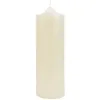 Kirchenkerze Ivory Elfenbeinfarben mit 240 Stunden Brenndauer Ø 10 x 30 cm