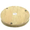 KITCHEN GOODS and more Teller Natur mit erhöhtem Rand Ø 45 - Mangoholz