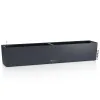 LECHUZA® Blumenkasten BALCONERA Color 100 Schiefergrau All-in-One