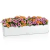 LECHUZA® Blumenkasten BALCONERA Color 100 Weiß All-in-One