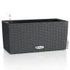 LECHUZA® Blumenkasten BALCONERA Cottage 40 Granit All-in-One