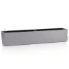 LECHUZA® Blumenkasten BALCONERA Stone 100 Steingrau All-in-One