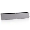 LECHUZA® Blumenkasten BALCONERA Stone 100 Steingrau All-in-One
