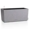 LECHUZA® Blumenkasten BALCONERA Stone 40 Steingrau All-in-One