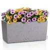 LECHUZA® Blumenkasten BALCONERA Stone 40 Steingrau All-in-One