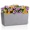 LECHUZA® Blumenkasten BALCONERA Stone 40 Steingrau All-in-One