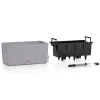 LECHUZA® Blumenkasten BALCONERA Stone 40 Steingrau All-in-One