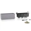 LECHUZA® Blumenkasten BALCONERA Stone 50 Steingrau All-in-One
