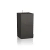 LECHUZA® CANTO Stone 40 Säule, All-in-One, graphitschwarz