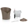LECHUZA® Orchideentopf ORCHIDEA Taupe matt All-in-One