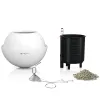 LECHUZA® Pflanzenampeln BOLA Color 23 Weiß All-in-One
