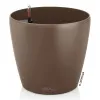LECHUZA® Pflanzgefäße CLASSICO Color 35 Muskat braun seidenmatt All-in-One