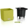 LECHUZA® Pflanzgefäße CUBE Color 14 Limette grün mit Dochtsystem