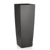 LECHUZA® Pflanzgefäße CUBICO ALTO Premium 40 Anthrazit metallic All-in-One