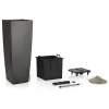 LECHUZA® Pflanzgefäße CUBICO ALTO Premium 40 Anthrazit metallic All-in-One