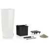 LECHUZA® Pflanzgefäße CUBICO ALTO Premium 40 Weiß hochglanz All-in-One
