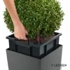 LECHUZA® Pflanzgefäße CUBICO Cottage 30 Mokka All-in-One