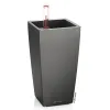 LECHUZA® Pflanzgefäße MINI-CUBI Anthrazit metallic All-in-One