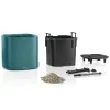 LECHUZA® Pflanzgefäße PILA Color Planter 35 Petrolblau All-in-One