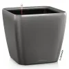 LECHUZA® Pflanzgefäße QUADRO LS 50 Anthrazit metallic All-in-One
