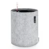 LECHUZA® Pflanzgefäße TRENDCOVER Filz 23 Light Grey hellgrau All-in-One