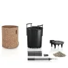 LECHUZA® Pflanzgefäße TRENDCOVER Kork 23 Dark Natural dunkelbraun All-in-One