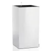 LECHUZA® Pflanzsäule CANTO Premium 40 High Weiß hochglänzende Oberfläche All-in-One