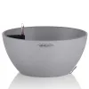 LECHUZA® Pflanzschalen CUBETO Stone 30 Steingrau All-in-One