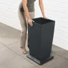 LECHUZA® Zubehör Rolluntersetzer Anthrazit metallic für den CUBICO 40