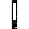 Lumineo Batterie LED Stabkerzen Grün Ø 2,2 cm Höhe 24,5 cm - warmweiß