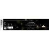 Lumineo Batterie LED Wachskerze Weiß Ø 7 cm Höhe 19 cm - warmweiß