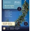 Lumineo Batterie Micro-LED Lichterbündel 65 cm 40 Lichter - warmweiß