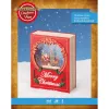 Lumineo Buchcover Weihnachtslandschaft mit LED-Beleuchtung und Musik