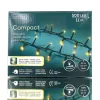 Lumineo LED Lichterkette Compact grün 11 Meter 500 Lichter - warmweiß / klassisch warm