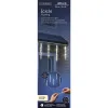 Lumineo LED Eiszapfen Lichterkette Flash-Effekt - Outdoor 3.600 cm 60 Lichter - transparent/warmweiß