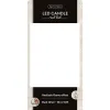Lumineo LED-Kerze Flacker-Effekt Indoor weiß Wachs Ø 7,5 cm Höhe 13,5 cm - warmweiß