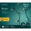 Lumineo LED Lichterkette Basic schwarz 36 Meter 480 Lichter - Klassisch warm