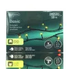 Lumineo LED Lichterkette Basic schwarz 18 Meter 240 Lichter - softgold
