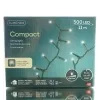 Lumineo LED Lichterkette Compact grün 11 Meter 500 Lichter - warmweiß