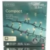 Lumineo LED Lichterkette Compact frün 22,5 Meter 1000 Lichter - warmweiß