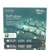 Lumineo LED Lichterkette Soft Glow Compact Twinkle grün 16 Meter 750 Lichter - warmweiß