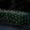 Lumineo LED Lichternetz schwarz 2 x 2 Meter 180 Lichter - warmweiß