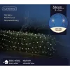 Lumineo LED Lichternetz schwarz 3 x 3 Meter 384 Lichter - warmweiß