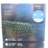 Lumineo LED Lichternetz schwarz 3 x 3 Meter 384 Lichter - warmweiß