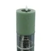 Lumineo LED Wachskerze Green grün Ø 7 cm Höhe 15 cm - warmweiß