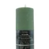 Lumineo LED Wachskerze Green grün Ø 7 cm Höhe 15 cm - warmweiß