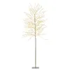 Lumineo Micro LED-Baum PVC/goldfarb. warmweiß & klass. warm Outdoor Ø 70 cm Höhe 180 cm