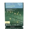 Lumineo LED Lichterkette Compact twinkle Micro wire schwarz 6 Meter 480 Lichter - warmweiß