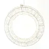 Lumineo Micro LED-Rahmenbeleuchtung Metall/Silber warmweiß Outdoor, L:7 - W:28 - H: 28 cm