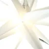 Lumineo Weihnachtsstern Weiß Ø 60 cm 6 LED Kunststoff - warmweiß